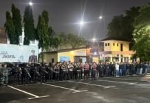 *Gerak Cepat Brimob PMJ, Amankan 4 Terduga Pelaku dan Barang Bukti Narkoba Di Jakarta Utara*