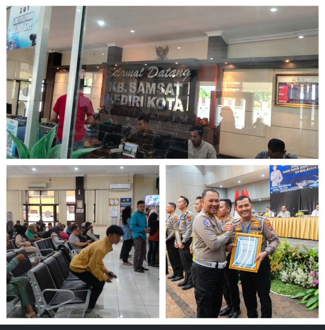 Pelayanan Humanis KB Samsat Kediri Kota Hingga Mendapatkan Penghargaan. Pelayanan Humanis KB Samsat Kediri Kota Hingga Mendapatkan Penghargaan.