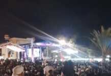 Ribuan Masyarakat Ramaikan Tabligh Akbar Tgk Habibi An Nawawi Di Masjid Baitul Makmur Meulaboh