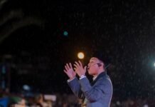 Ribuan Warga Hadiri Tabligh Akbar & Halal Bihalal Bersama Tgk Habibi Di Mesjid Agung Baitul Makmur Meulaboh