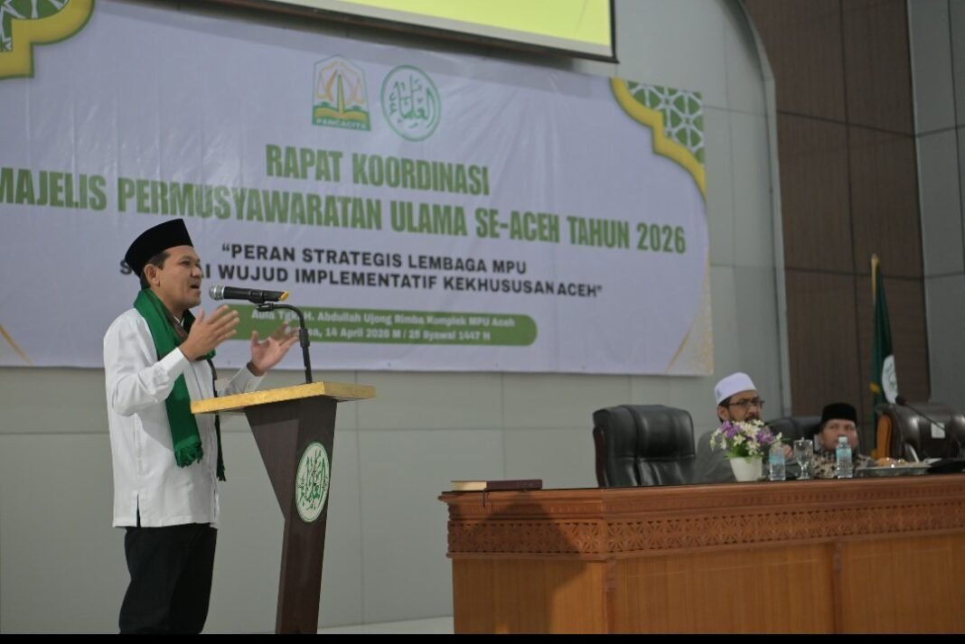 Buka Rakor MPU, Wagub Dorong Penguatan Peran Strategis Ulama Buka Rakor MPU, Wagub Dorong Penguatan Peran Strategis Ulama