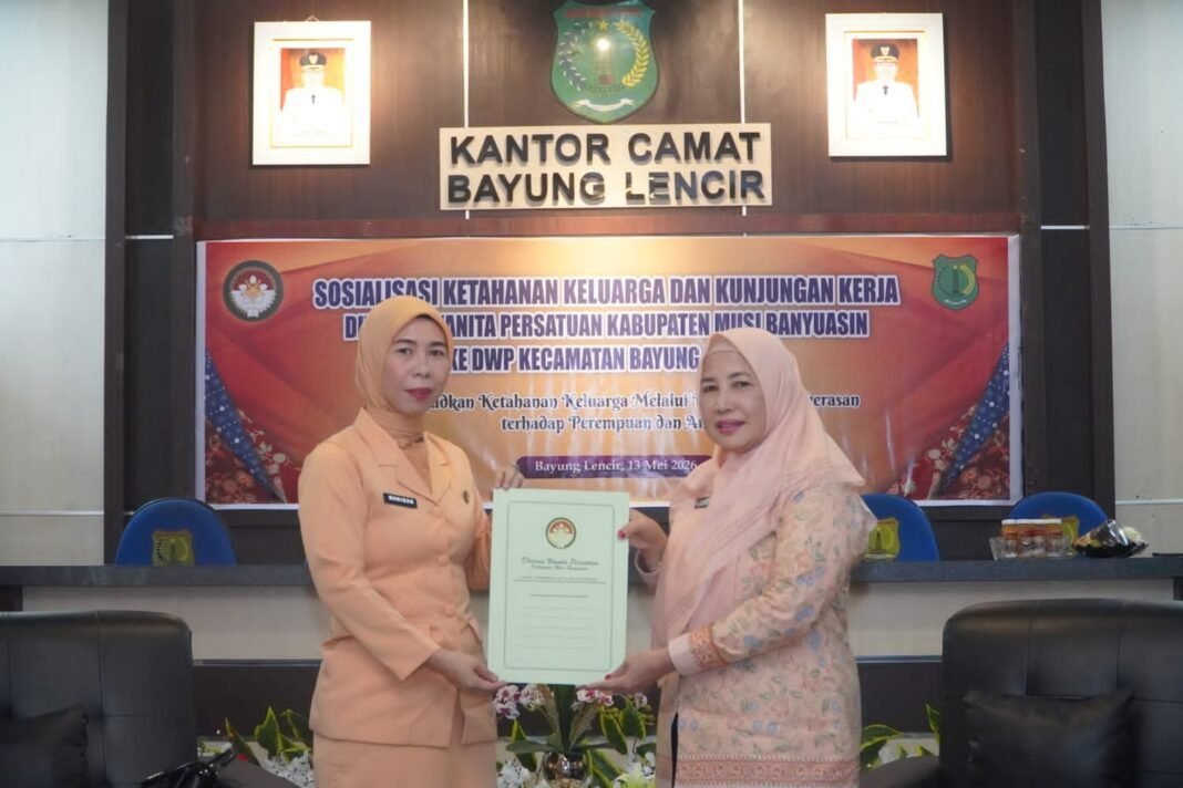 DWP Muba dan DPPPA Turun ke Kecamatan, Perkuat Tata Kelola Organisasi dan Ketahanan Keluarga DWP Muba dan DPPPA Turun ke Kecamatan, Perkuat Tata Kelola Organisasi dan Ketahanan Keluarga