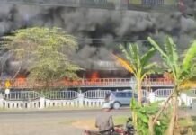 Kebakaran Hebat Hanguskan Ratusan Motor Karyawan PT Arami Jaya Purworejo
