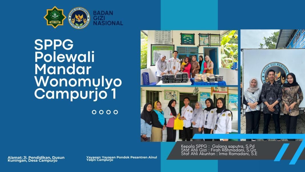 SPPG Wonomulyo Campurjo Dorong Ekonomi Lokal Lewat Program MBG SPPG Wonomulyo Campurjo Dorong Ekonomi Lokal Lewat Program MBG