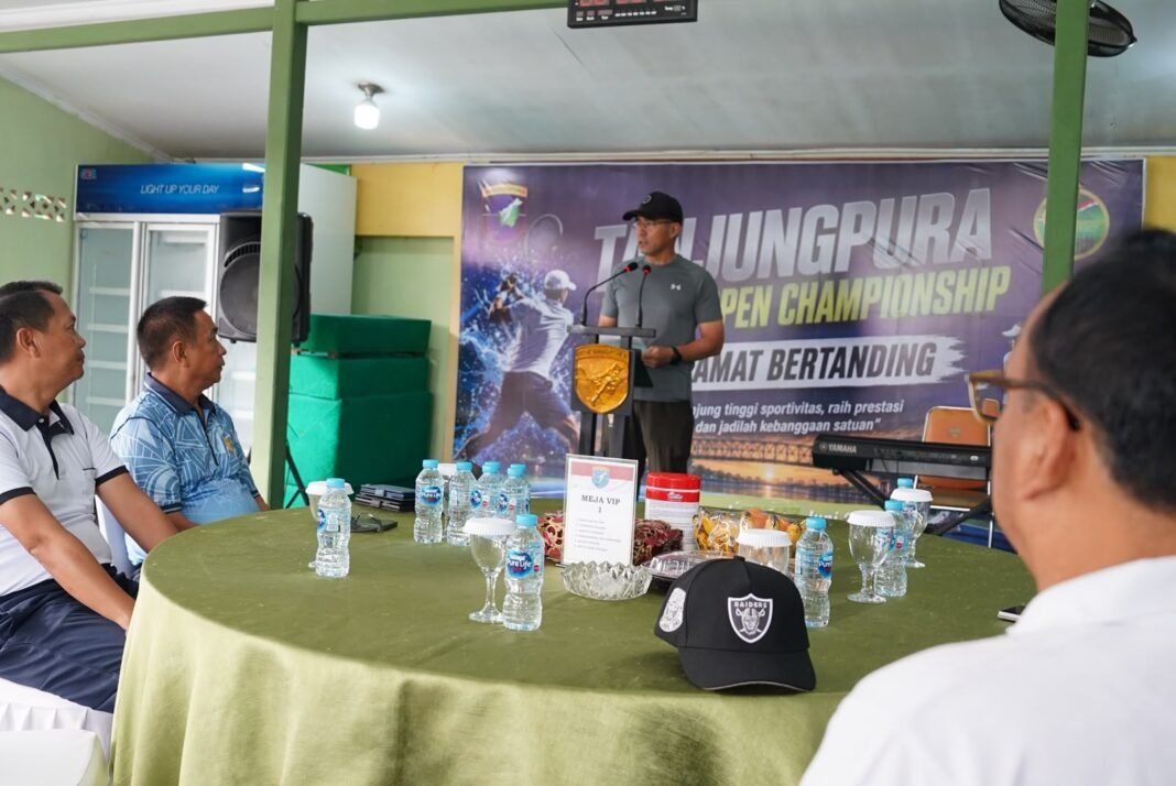Sambut HUT Ke-68 Kodam XII/Tpr Pembukaan Turnamen Tennis Open Championship Sambut HUT Ke-68 Kodam XII/Tpr Pembukaan Turnamen Tennis Open Championship