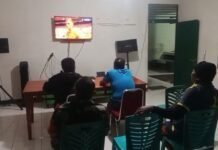 Pererat Silaturahmi, Kodim 1209/Bengkayang Gelar Nobar Piala Dunia 2026 Bersama Warga
