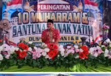 Tak Sekadar Santunan, Warga Padomasan Tebar Kasih untuk Anak Yatim Piatu