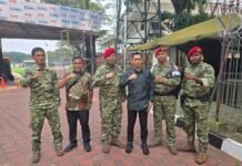 Bupati Tarmizi Kunjungi Panglima Kopassus,Bahas Kelanjutan Irigasi Lhok Guci Dan Kolam Retensi