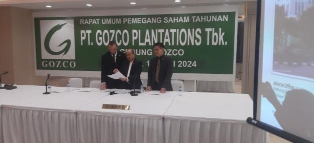 Paparan Publik PT Gozco Plantation Tbk Tahun 2024 Paparan Publik PT Gozco Plantation Tbk Tahun 2024