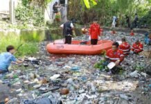 Bupati Aceh Barat Tarmizi.SP.MM Kukuhkan Pasukan Merah di Momen Plogging Warrior 2026
