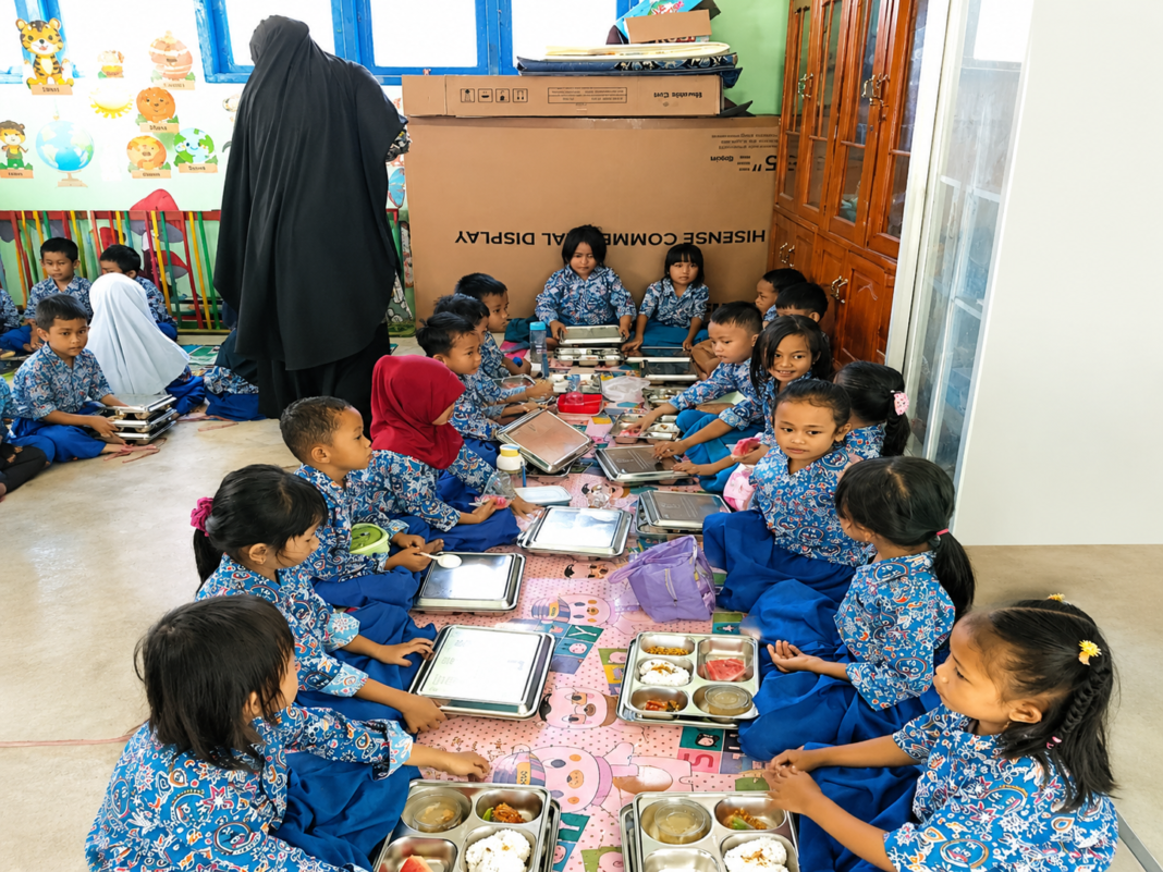 Puluhan Murid TK Negeri Tunas Bangsa Sulobaja Terima Makan Bergizi dari SPPG Tobadak 001 Puluhan Murid TK Negeri Tunas Bangsa Sulobaja Terima Makan Bergizi dari SPPG Tobadak 001