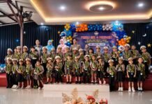Pentas Seni dan Pelepasan yang Mengharukan, 36 Siswa TK Kemala Bhayangkari 15 Fakfak Resmi Dilepas