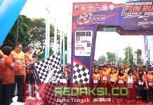 Sambut HUT Bhayangkara ke-80, Ribuan Pelari Padati Bhayangkara Fun Run Polres Purworejo