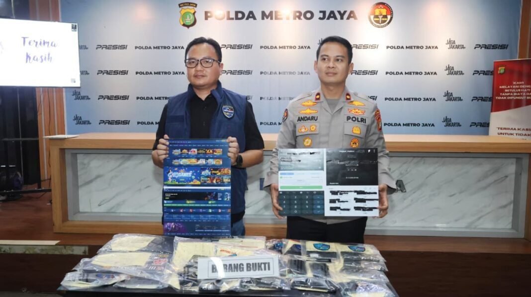 *Polda Metro Jaya Ungkap Sindikat Judi Online 1XBET, Empat Tersangka Diamankan* *Polda Metro Jaya Ungkap Sindikat Judi Online 1XBET, Empat Tersangka Diamankan*