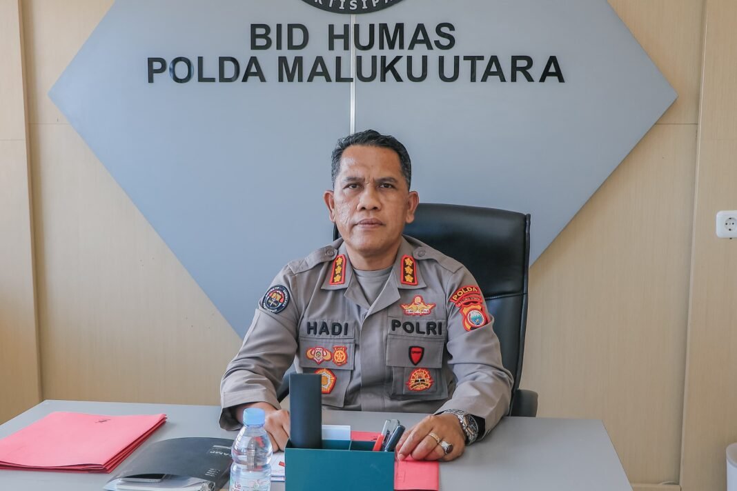 Polda Maluku Utara Gaungkan Gerakan Jauhi Miras Demi Kamtibmas yang Aman dan Kondusif Polda Maluku Utara Gaungkan Gerakan Jauhi Miras Demi Kamtibmas yang Aman dan Kondusif