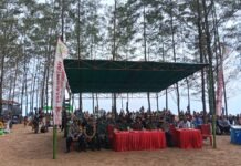Bentuk Dukungan Pelestarian Budaya Daerah, Danramil 08/Plh Pembukaan Pertunjukan Seni Budaya