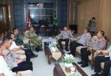 Kapolda Malut Perkuat Sinergi TNI-Polri Melalui Silaturahmi ke Korem 152/Baabullah Ā
