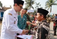 TMMD Reguler Ke-129 Kodim 0708 Purworejo Resmi Dibuka, Diawali Penyerahan Santunan untuk Dhuafa