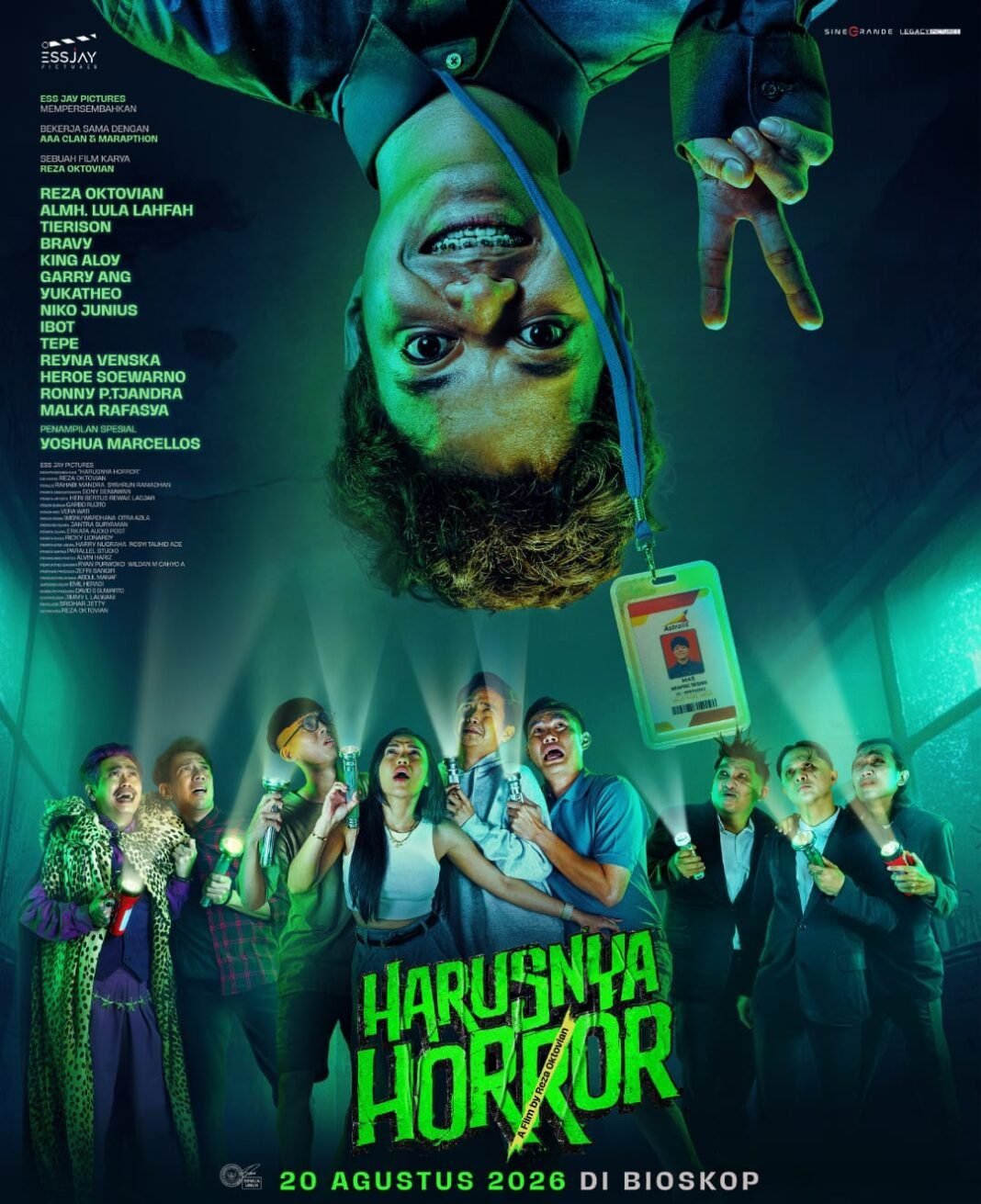 Reza Arap, AAAClan Siap Guncang Bioskop,Poster Harusnya Horror Bersama Dua LaguEmosional Mahalini,NdarboyGenk Reza Arap, AAAClan Siap Guncang Bioskop,Poster Harusnya Horror Bersama Dua LaguEmosional Mahalini,NdarboyGenk