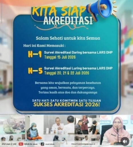 RSUD dr. Iskak Perkuat Kesiapan Hadapi Akreditasi 2026, Fokus Bangun Budaya Mutu dan Keselamatan Pasien. RSUD dr. Iskak Perkuat Kesiapan Hadapi Akreditasi 2026, Fokus Bangun Budaya Mutu dan Keselamatan Pasien.