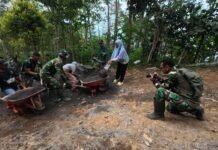 Di Balik Publikasi TMMD Reguler 129, Koptu Rio Setia Abadikan Setiap Pengabdian untuk Negeri