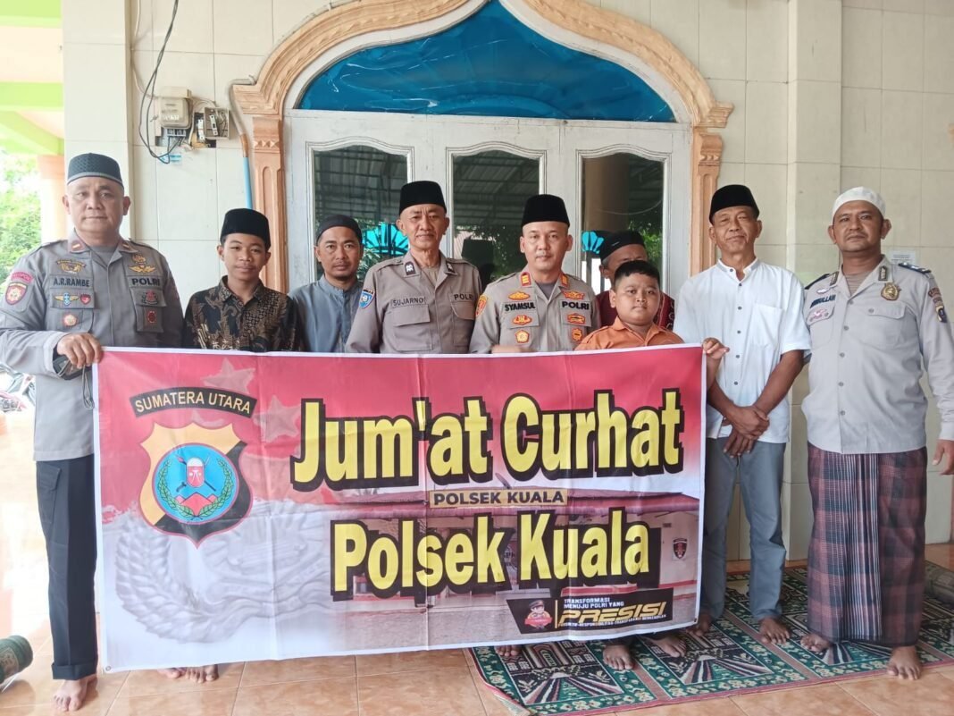 Polsek Kuala Gelar Jumat curhat, Serap Aspirasi dan Perkuat Kedekatan dengan Masyarakat Polsek Kuala Gelar Jumat curhat, Serap Aspirasi dan Perkuat Kedekatan dengan Masyarakat