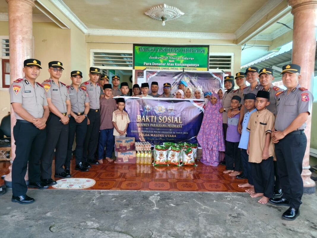 Wujud Kepedulian Sosial, Siswa SIP 56 Polda Maluku Utara, Gelar Baksos. Â Wujud Kepedulian Sosial, Siswa SIP 56 Polda Maluku Utara, Gelar Baksos. Â