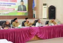 Di Rakornis Disdikbud, Bupati Tarmizi Targetkan Pendidikan Aceh Barat 2028 Terbaik di Aceh