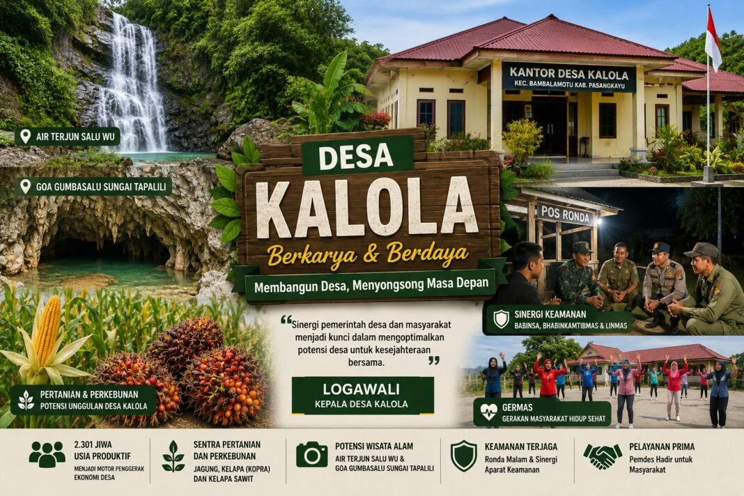 Pemdes Kalola Optimalkan Potensi Wisata dan Pertanian, Sinergi Jadi Kunci Kemajuan Desa Pemdes Kalola Optimalkan Potensi Wisata dan Pertanian, Sinergi Jadi Kunci Kemajuan Desa