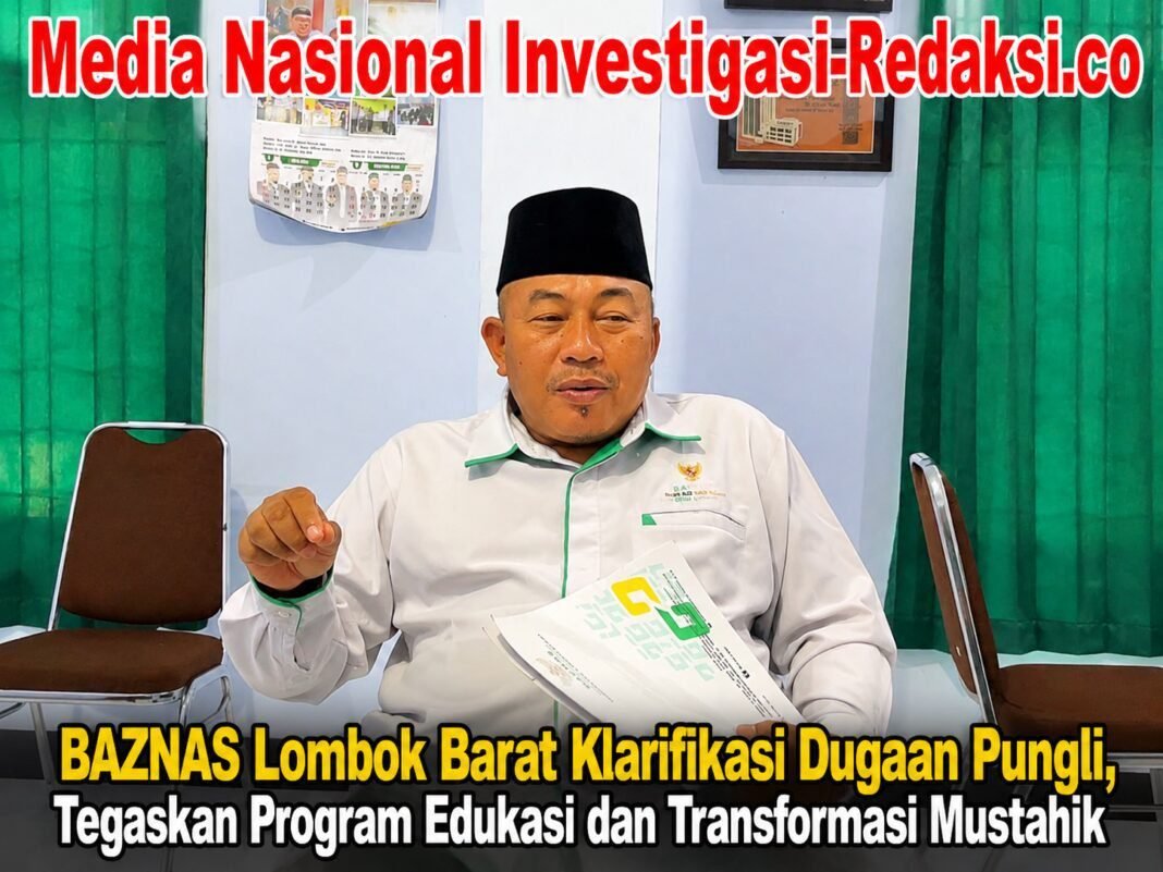BAZNAS LOBAR Klarifikasi Dugaan Pungli, Tegaskan Program Bantuan Bertujuan Edukasi dan Pemberdayaan Mustahik BAZNAS LOBAR Klarifikasi Dugaan Pungli, Tegaskan Program Bantuan Bertujuan Edukasi dan Pemberdayaan Mustahik