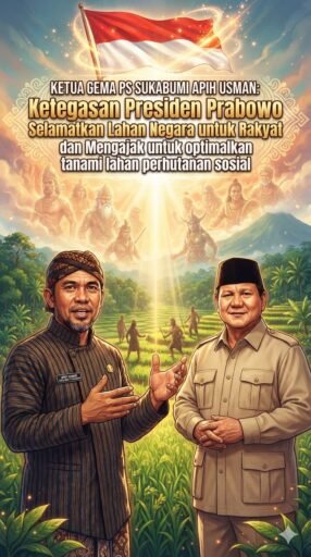 Gema PS Sukabumi: Menggerakkan Ekonomi Kerakyatan Lewat Perhutanan Sosial dan Doa Gema PS Sukabumi: Menggerakkan Ekonomi Kerakyatan Lewat Perhutanan Sosial dan Doa