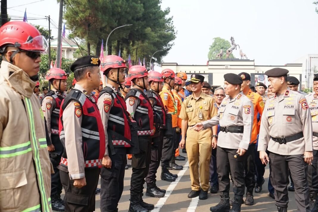 Polri gelar Apel serentak Kesiapsiagaan penanganan Karhutla di seluruh indonesia Polri gelar Apel serentak Kesiapsiagaan penanganan Karhutla di seluruh indonesia