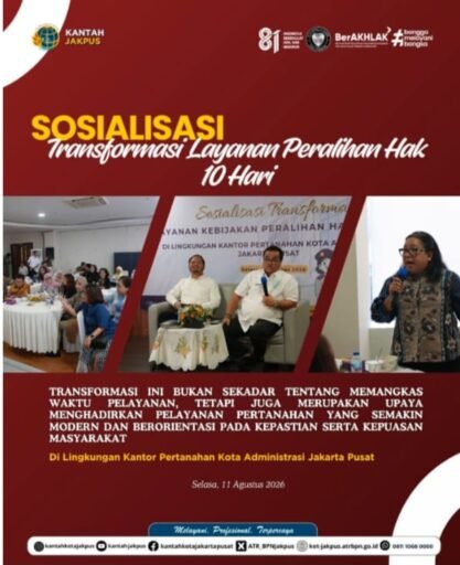 Balik Nama Sertipikat Kini Dibidik 10 Hari Balik Nama Sertipikat Kini Dibidik 10 Hari