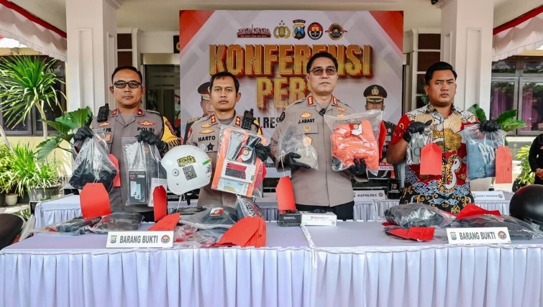 Polres Pasuruan ungkap 5 Kasus kekerasan di jalur Malang surabaya,7 tersangka Diamankan Polres Pasuruan ungkap 5 Kasus kekerasan di jalur Malang surabaya,7 tersangka Diamankan