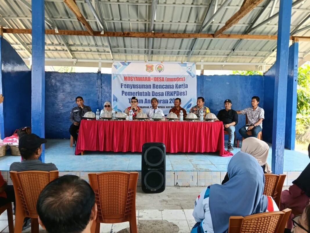 Dana Desa Salubarana Turun Drastis, Musdes 2027 Pertajam Prioritas Pembangunan Dana Desa Salubarana Turun Drastis, Musdes 2027 Pertajam Prioritas Pembangunan