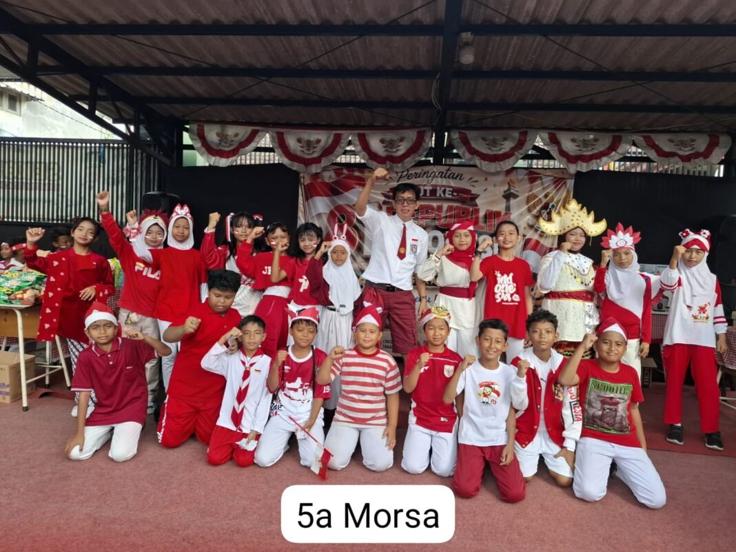 Kegiatan Jalan Sehat Untuk Memeriahkan HUT ke -81 RI anak anak SDN Moro Krembangan 1 surabaya 2026 Kegiatan Jalan Sehat Untuk Memeriahkan HUT ke -81 RI anak anak SDN Moro Krembangan 1 surabaya 2026