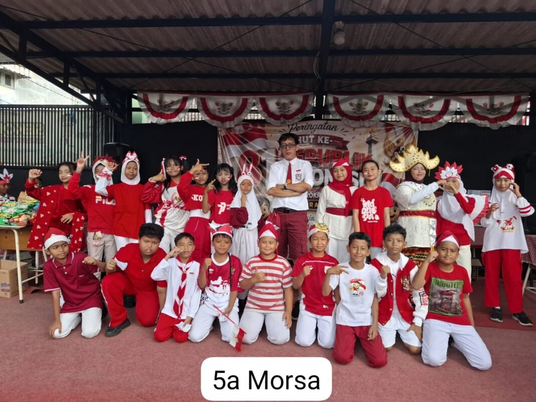 Kegiatan Jalan Sehat Untuk Memeriahkan HUT Ke- 81 RI Di SDN Moro Krembangan 1 Surabaya Kegiatan Jalan Sehat Untuk Memeriahkan HUT Ke- 81 RI Di SDN Moro Krembangan 1 Surabaya