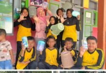 Kemerdekaan, SDN 05 Padomasan Ajak Siswa Hidup Sehat Sekaligus Cintai UMKM Lokal