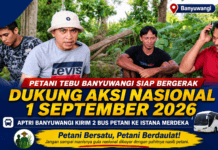 APTRI Banyuwangi Siap Kirim 2 Bus Petani untuk Aksi 1 September 2026