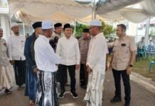Wagub Aceh Hadiri Haul ke 4 Abu Tumin di Dayah Babussalam Blang Blade