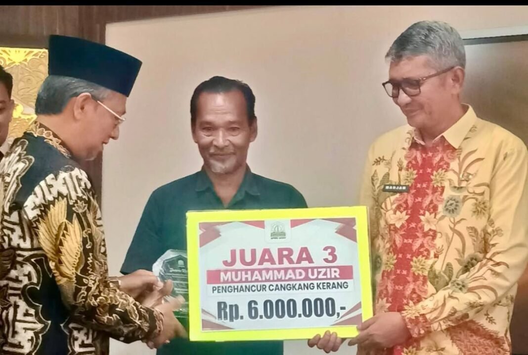 Dinas DPMG Kabupaten Aceh Barat Raih Juara 3 di Ajang Teknologi Tepat Guna (TTG) Tingkat Provinsi Aceh 2026 Dinas DPMG Kabupaten Aceh Barat Raih Juara 3 di Ajang Teknologi Tepat Guna (TTG) Tingkat Provinsi Aceh 2026