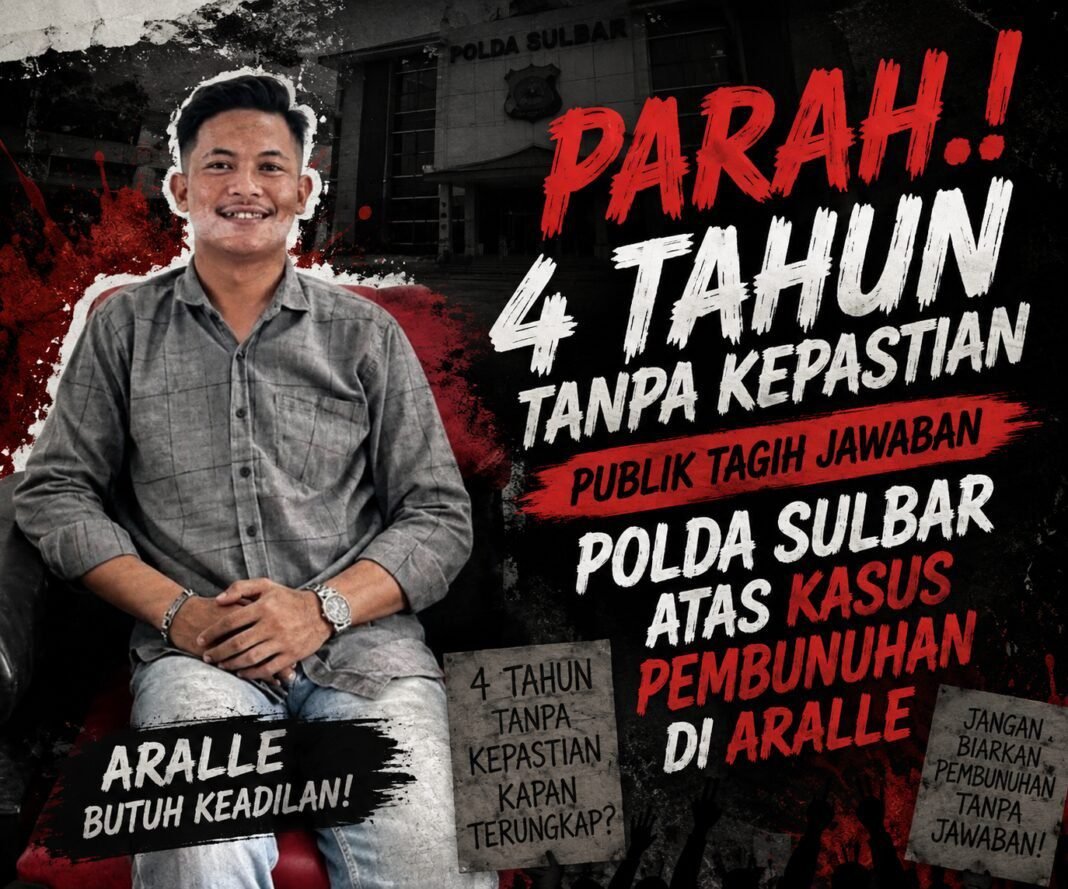 Jejak Berdarah Aralle Gelap Gulita: Mengapa Polda Sulbar Tak BISA Seret Pembunuh Pasutri ke Penjara? Jejak Berdarah Aralle Gelap Gulita: Mengapa Polda Sulbar Tak BISA Seret Pembunuh Pasutri ke Penjara?