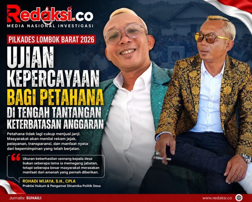 Pilkades Lombok Barat di Tengah Tantangan Anggaran: Mampukah Petahana Mempertahankan Kepercayaan Masyarakat? Pilkades Lombok Barat di Tengah Tantangan Anggaran: Mampukah Petahana Mempertahankan Kepercayaan Masyarakat?