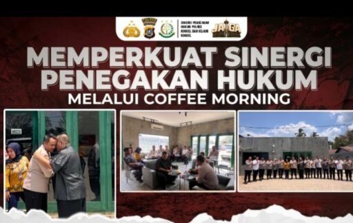 MEMPERKUAT SINERGI PENEGAKAN HUKUM MELALUI COFFEE MORNING MEMPERKUAT SINERGI PENEGAKAN HUKUM MELALUI COFFEE MORNING