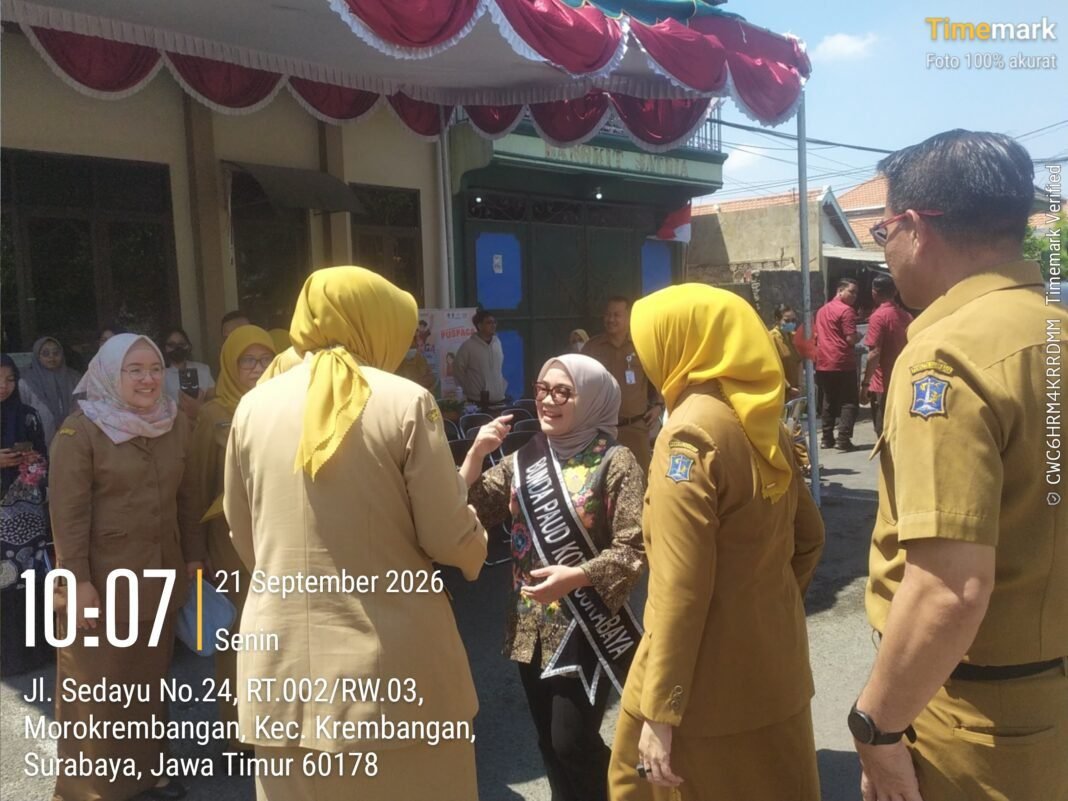 Acara Anak Sekolah Ibuk Wali Kota Turun di Wilaya Keluraan Sedayu Gang 4 Mengenai Anak Sekolah PAUD Surabaya Acara Anak Sekolah Ibuk Wali Kota Turun di Wilaya Keluraan Sedayu Gang 4 Mengenai Anak Sekolah PAUD Surabaya