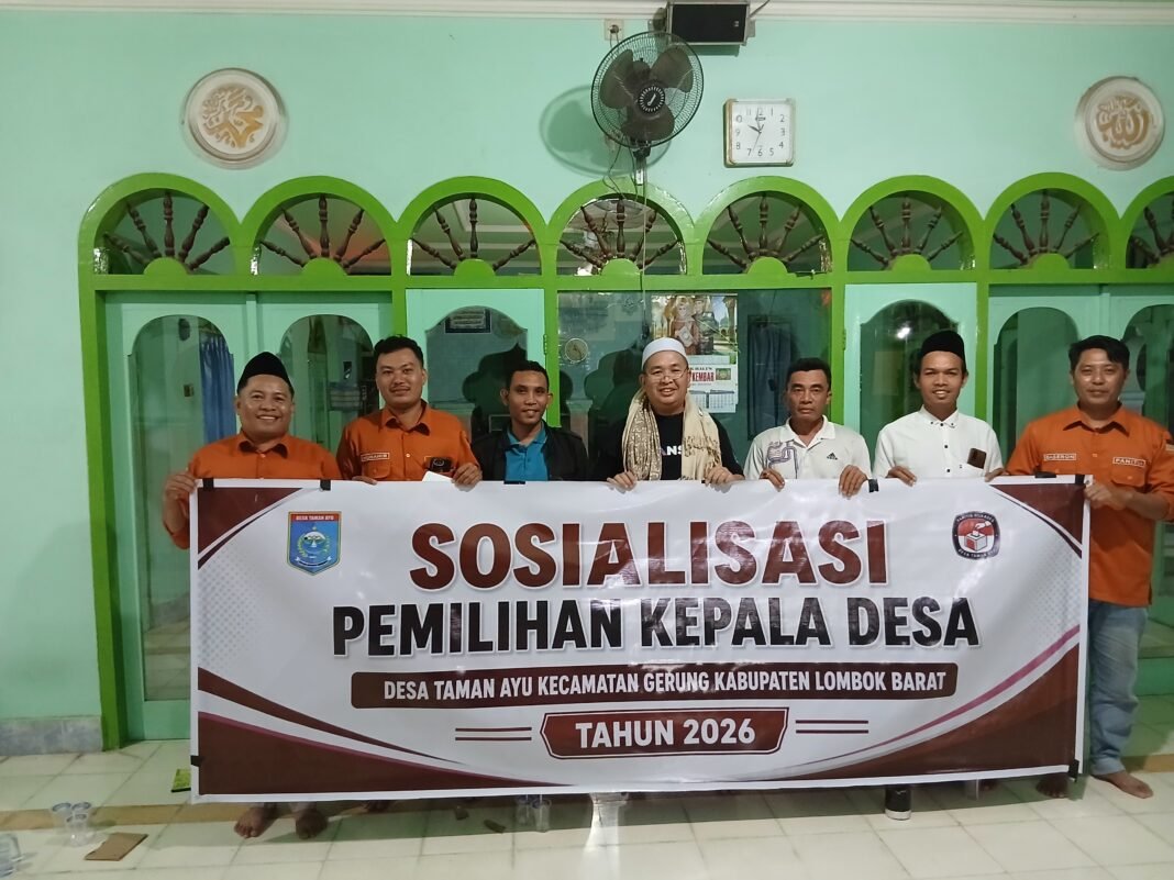 Panitia Pilkades Taman Ayu Gelar Sosialisasi Tahapan Pemilihan, Panitia Pilkades Taman Ayu Gelar Sosialisasi Tahapan Pemilihan,