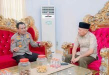 Perkuat Sinergi, Wakapolda Malut Silaturahmi ke Wakil Gubernur