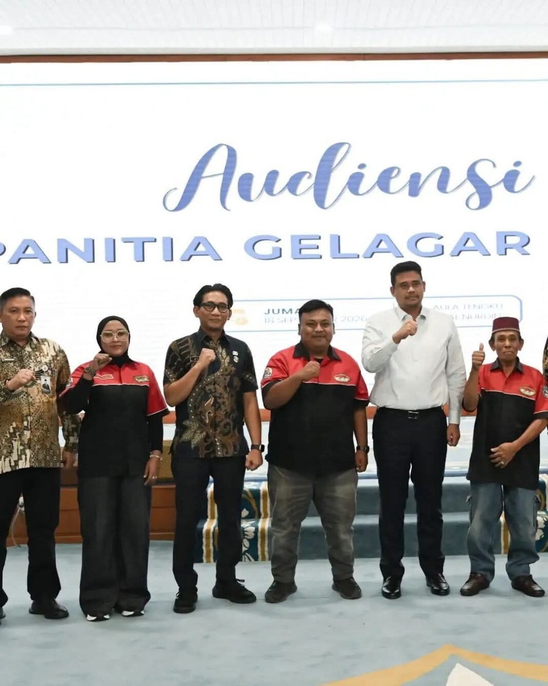Gubernur sumatera Utara menerima kunjungan audensi panitia penyelenggara “GELEGAR VESPA” Gubernur sumatera Utara menerima kunjungan audensi panitia penyelenggara “GELEGAR VESPA”