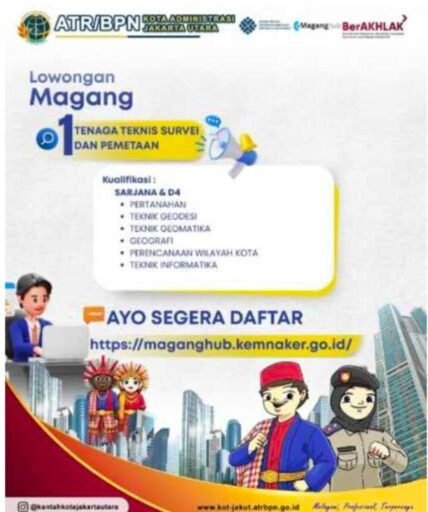 Kantah Jakut Buka Pintu Magang, Talenta Muda Diminta Gerak Cepat! Kantah Jakut Buka Pintu Magang, Talenta Muda Diminta Gerak Cepat!