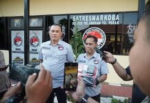 Polres Tanjung Perak Amankan Tersangka Pengedar Sabu Asal Madura, 65,51 Gram Narkoba Disita
